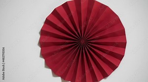 Chinese character double happiness on the wall. Chinese traditional ornament design, commonly used as a decoration and symbol of marriage. Wedding, Chinese culture, marriage concept b-roll footage