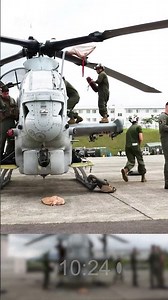 The very important job of Attack Helicopter maintenance
