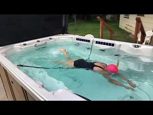 How I Swim in My Swim Spa!