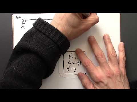 Relativity 01.07. Galilean Transformation Example
