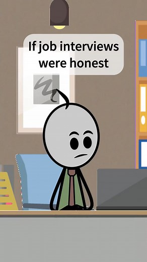 121K views · 1K reactions | If job interviews were honest. #workplace #corporatelife #manager #animation #foryou | Likey Animation | Facebook