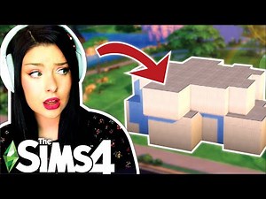 I Tried Lilsimsie's NEW Shell Challenge in The Sims 4