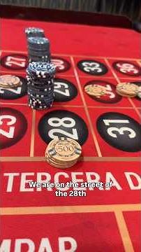 Played some big stacks - high stakes roulette. Hit 1 of my numbers from 3 directions! #23