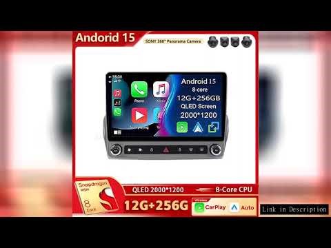 Android 15 For Chevrolet Camaro 5 2008 - 2016 2K QLED Car Radio Multimedia Video Player GPS stereo C