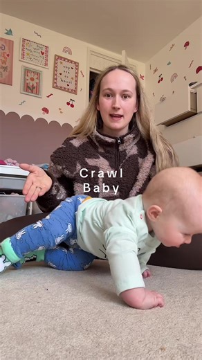 Baby's First Crawl: A Motherhood Milestone