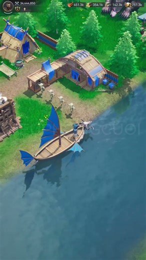 🍀 Top Funny Games : Viking Rise : Gamota ⚔️ #vikingrise #topfunnygames