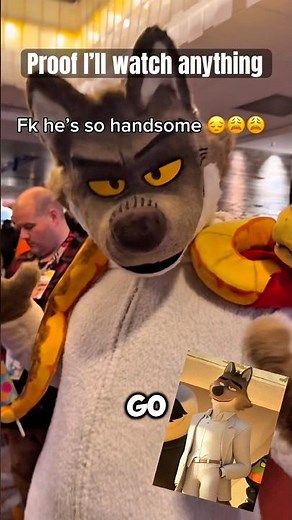 58 Seconds of what a furry convention is actually like(Midwest Fur Fest 2025) #furry #fursuit #dance