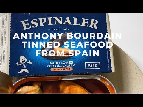 Espinaler Tinned Seafood From Spain | Canned Seafood & Canned Fish | Anthony Bourdain tried in Spain