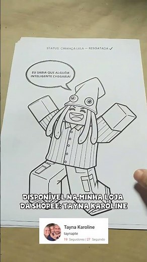 99 NOITES NA FLORESTA MISSÃO RESGATE ROBLOX - COLORIR #desenho #asmrcoloring #coloringbook