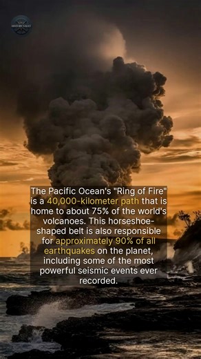 Most volcanoes in the world are found in one massive, fiery ring. | History Vault