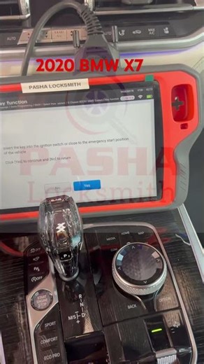 2020 BMW X7 adding key using xhorse KTP. Activation license required. #xhorse#bmw#car #youtubeshorts