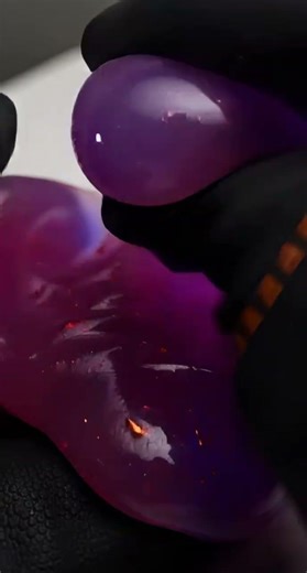 WoahEpicSlime Lava Lamp Purple Nova Slime #explorepage #fyp #foryou #slime #toy #shorts #slimeasmr
