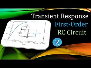 Transient Response First-Order RC Circuit ⭐ Example 2