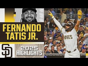 Fernando Tatis Jr.'s 2025 MLB highlights 😎 (All-Star and Platinum Glove winner with the Padres)