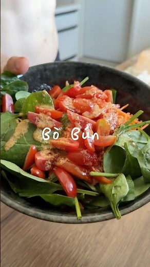 Salade type Bò Bún version healthy 🥗