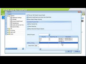36-AutoCount Accounting Software Video Series - Project