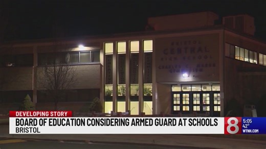 Bristol Board of Education considering armed security guards in schools