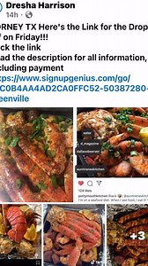 23 reactions | FORNEY TX Here's the Link for the Drop-off on Friday!!! Click the link Read the description for all information, including payment https://www.signupgenius.com/go/10C0B4AA4AD2CA0FFC52-50387280-greenville | The Real Aunt Irene's Kitchen | Facebook