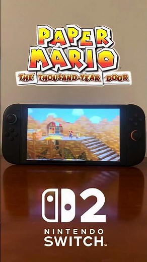 Paper Mario: The Thousand-Year Door – Nintendo Switch 2 Handheld Gameplay #Switch2 #PaperMario #TTYD