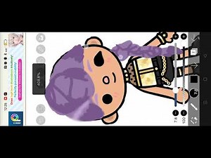 Tutorial how to make a own Toca Boca character (ibis paint)