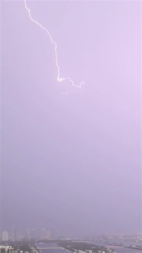From the sky… ⚡Power isn’t random. It’s His. ✝️