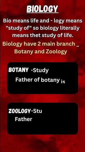 What is Biology? 🤯 Explained in 30 Seconds! #shorts