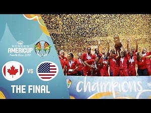 Canada v USA - Full Final Game - FIBA Women's AmeriCup 2019