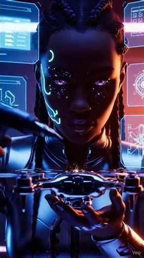 ECLIPSE HEART – The Engineer & The Drone | Ultra-Realistic Sci-Fi Anime