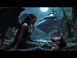 The Alien Vampire Woman's Bite Was Fatal, But This Time it Brought The Human Warrior Back To Life.