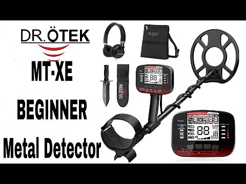 DR.ÖTEK MTXE Best and Cheap Beginner Metal Detector Kit