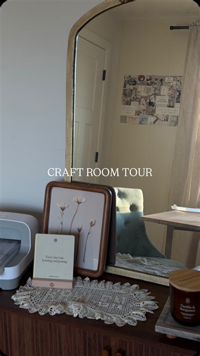 kaylen faye | crafts, wellness, travel | welcome to my craft room! who’s been here since I first bought the dream box?!🤭🤍 | Instagram