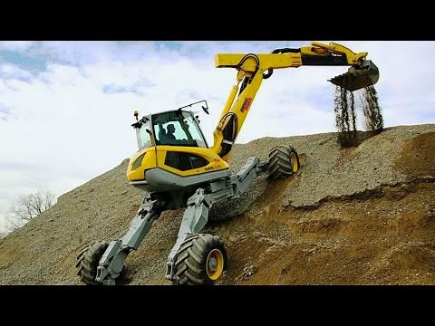 This Spider Excavator takes on Extreme Terrain