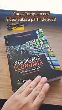 #Curso - "Introdução à Economia" de Paul Krugman, vencedor do Nobel de Economia, e Robin Wells!