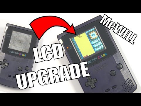 Como instalar el mod de pantalla LCD de McWill para Gameboy Color