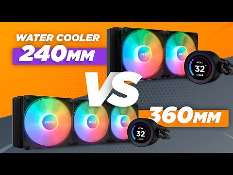 Water Cooler 240mm vs 360mm! Será que REALMENTE tem diferença? 🔥