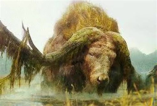 Mutant Bison in the Swamp: A Terrifying Adventure