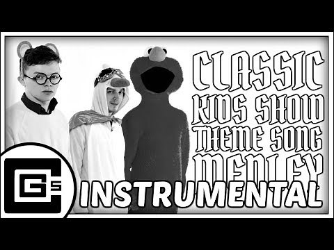 Classic Kids Show Theme Song Medley (ft. DAGames) [Instrumental] | CG5