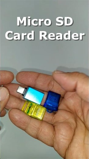 Micro SD card Reader + OTG 📲#shortsfeed #shorts #short #ytshorts #youtubeshorts