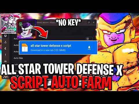 [🔥UPD3] All Star Tower Defense X SCRIPT (No Key) - DUPE, AUTOFARM, INF GEMS + ROLLBACK (Mobile & PC)