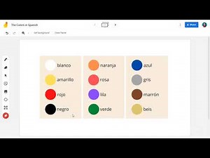 Colors in Spanish | Learn the Basic Colors with Pronunciation
