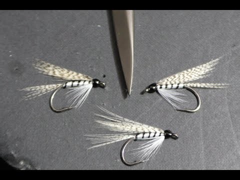 fly tying and fishing with hugh! . the gray drake wet fly.