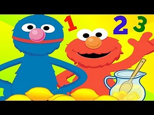Learn Numbers with Elmo and Grover's Lemonade Stand | VIDEO FOR TODDLERS