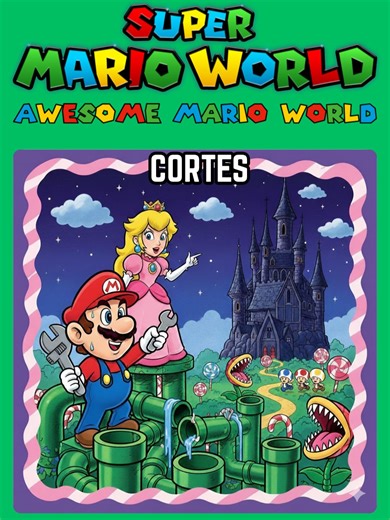 SMW - Awesome Mário World - Snes. #supernintendo #snes #supermariobros #supermarioworld @eulud00