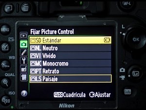 Tutorial video Picture Control Nikon D600