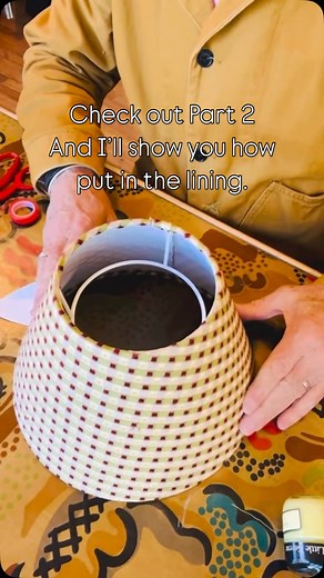 I had never heard of a lamp shade kit until I went on this mad @interiordesignmasters journey: now I can’t get enough of ‘em! Here’s a look at how easy they are…Check out part 2 and I’ll show you how to add a lining… #lampshade #interiordesign #retro #vintagestyle #easy #lighting #kit #design #hastings | Craig Masson