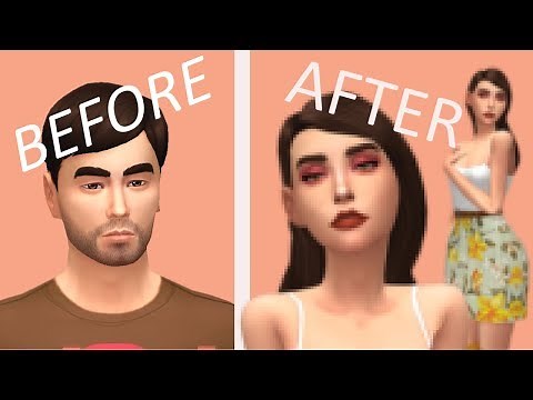 Feminine Transgender Women - CAS - The Sims 4