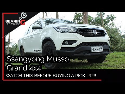 Ssangyong Musso Grand 4x4: The Elegant Workhorse Full Review and Test Drive
