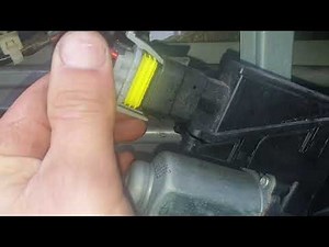 comment réparer une vitre électrique