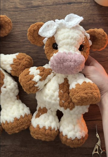 Cute Crochet Cow Amigurumi Patterns Available Soon