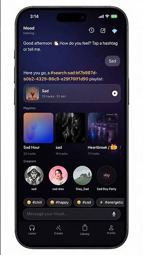 Make & Edit Your Own Music Free on Your Phone #aimusic #moodmusic #createmusic #musicapp